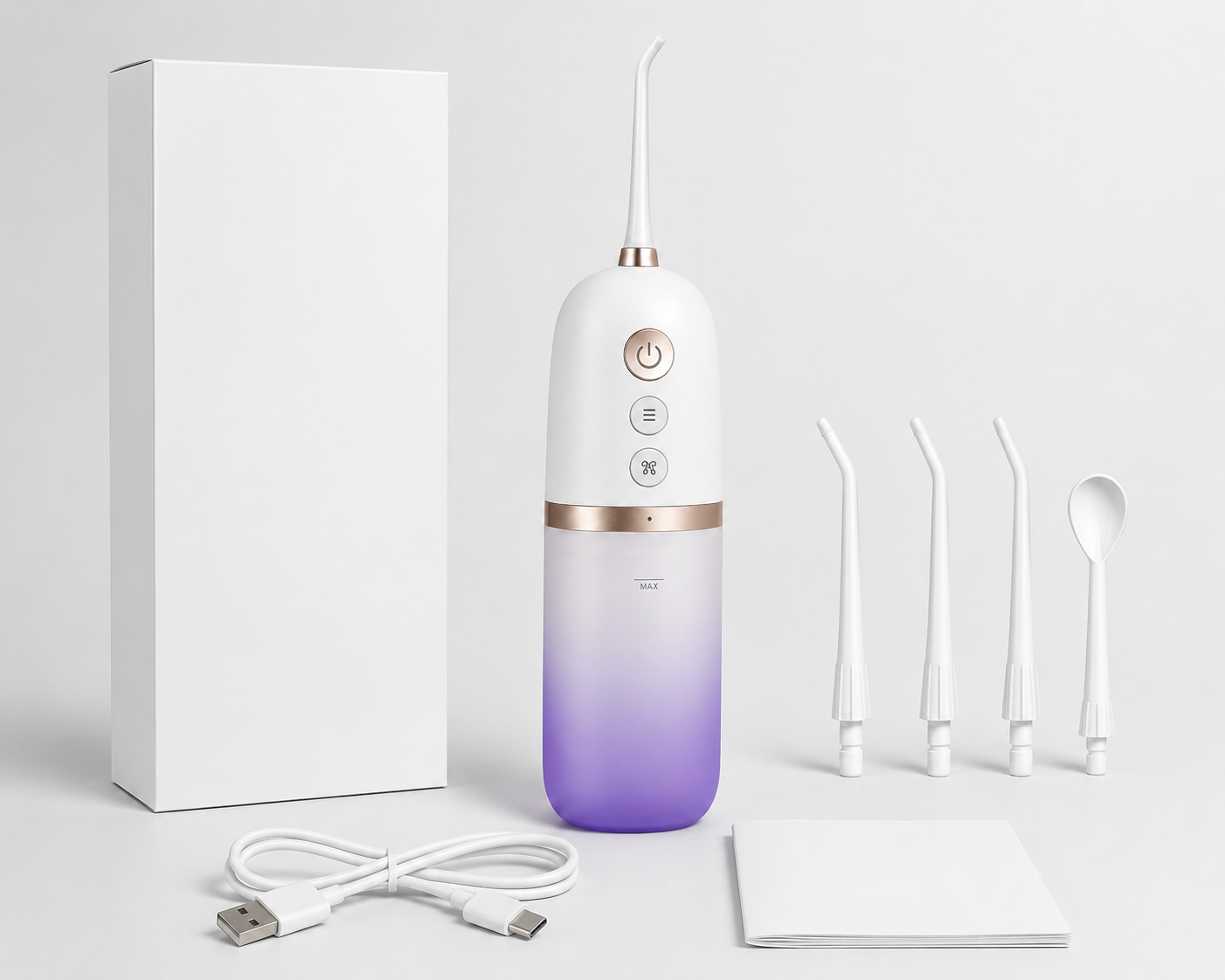 WaterFloss Pro™ – מכשיר ניקוי שיניים מקצועי בלחץ מים